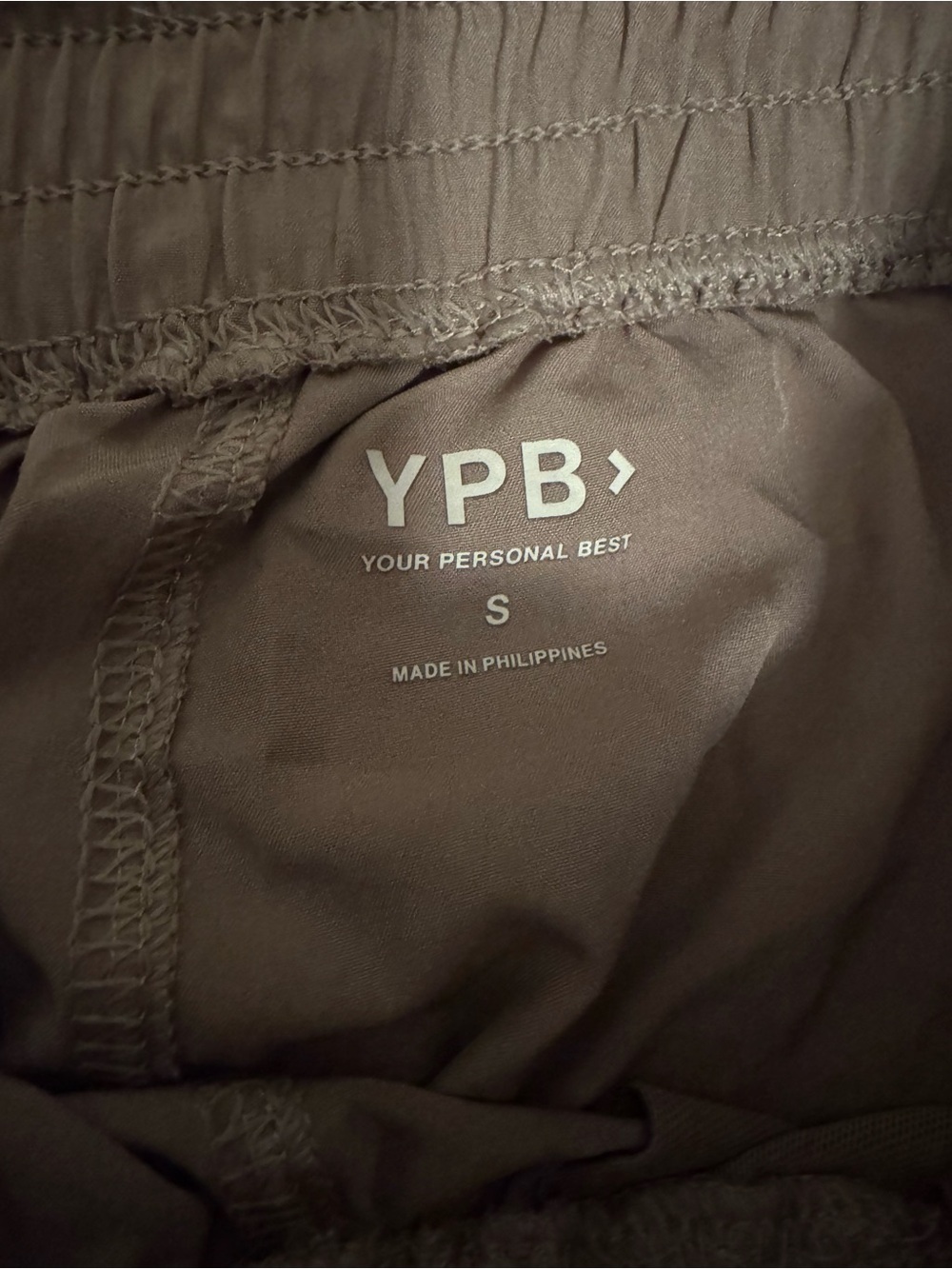 A&F YPB Your Personal Best Joggers - Taupe/ Mauve